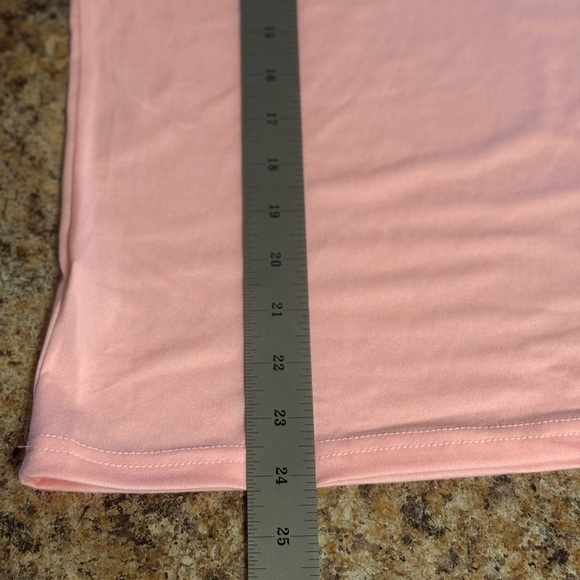 Women Light Pink Tank Top Cami Undershirt Wide Strap Summer Medium Stretch 2xl - Picture 6 of 9
